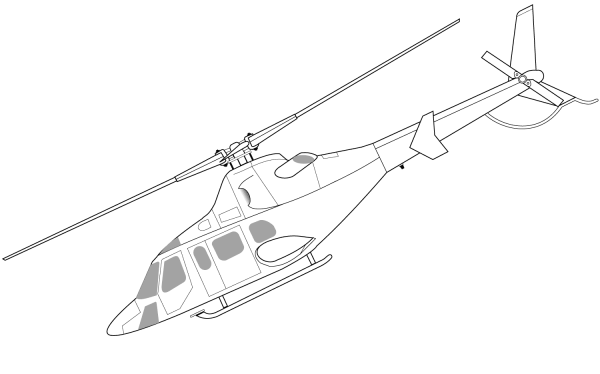 Bell 430 helicopter