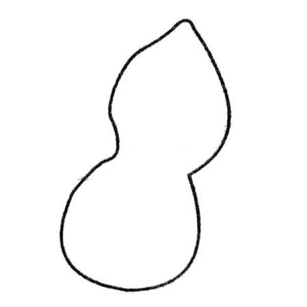 Complete collection of peanut simple drawings and drawing steps