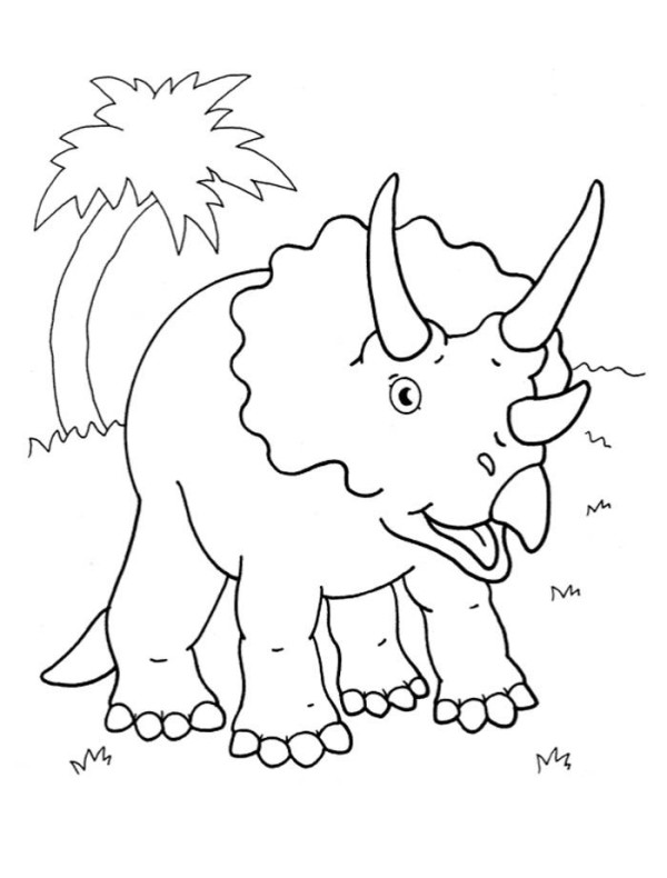 Roaring Triceratops