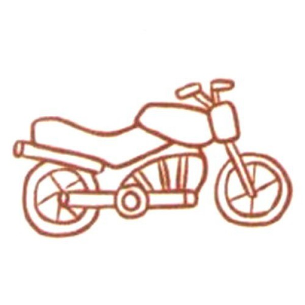 Beautiful motorcycle simple drawing tutorial