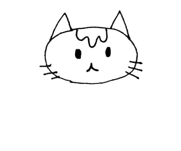 Children learn to draw kittens easily