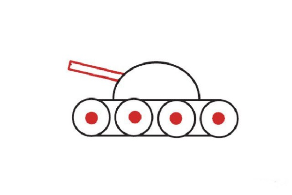 Teach you how to draw a simple tank