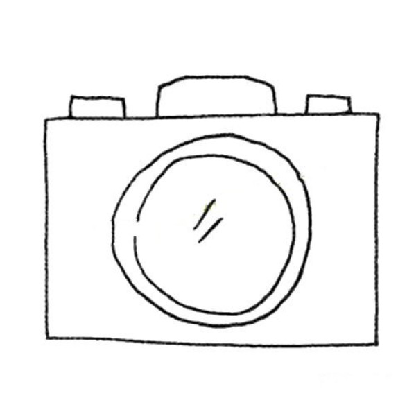 Simple drawing of camera