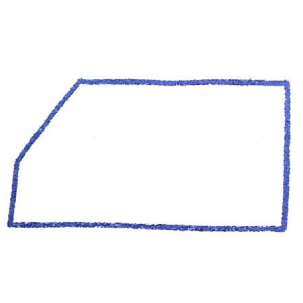 Use simple geometric figures to draw a van