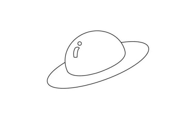 How to draw an alien flying saucer