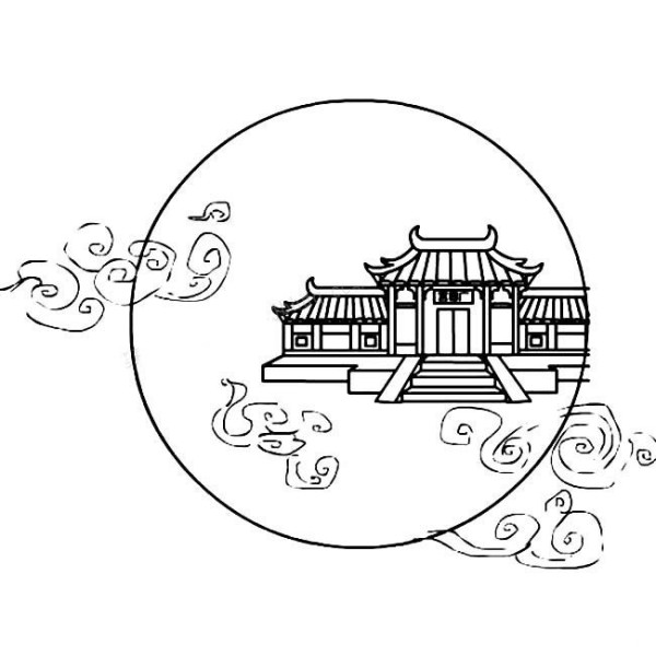 Guanghan Palace in the Moon