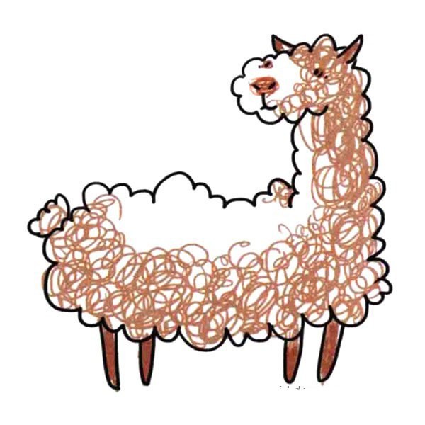 furry alpaca