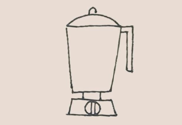 Simple drawing of juicer