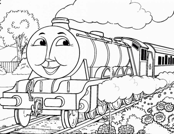 Thomas the Tank Engine simple drawing picture