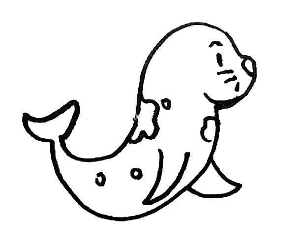 Draw a seal in a few simple steps