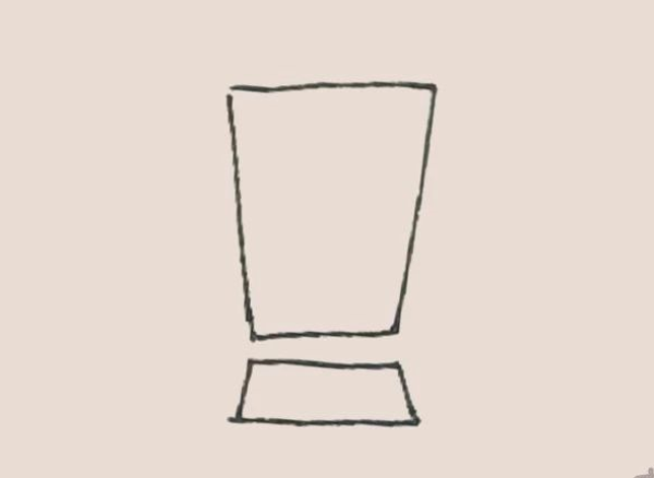 Simple drawing of juicer