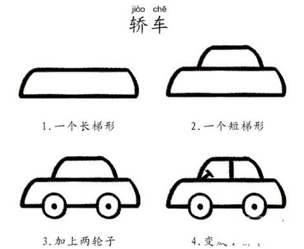 How to Draw a Cartoon Van Step by Step