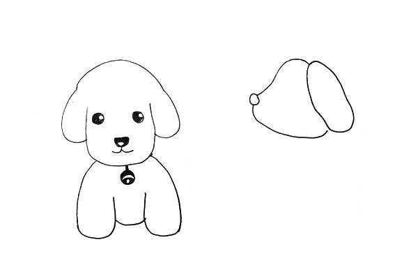 How to draw a cute puppy