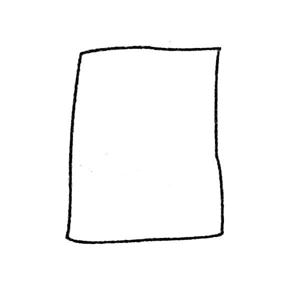 A complete collection of simple drawings of towels and the steps of how to draw them