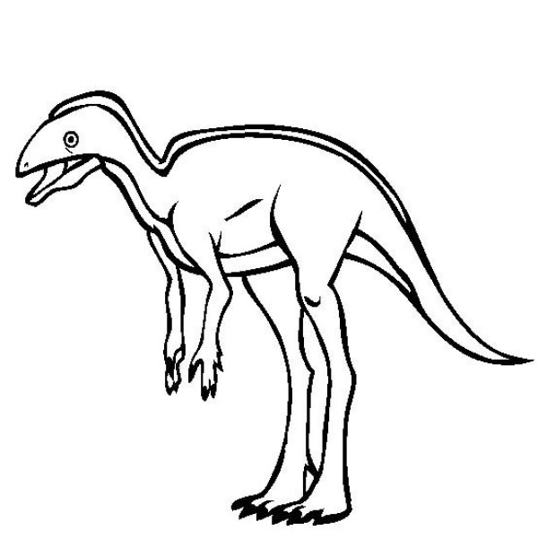 Dinosaur pictures Lesothosaurus simple drawing pictures