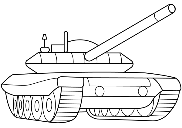 Learn to draw a tank