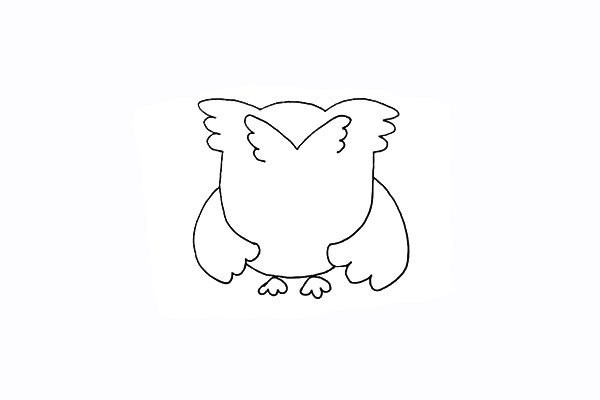 How to draw a cute owl