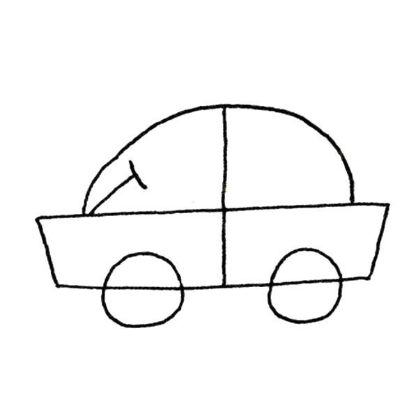 How to draw a simple car