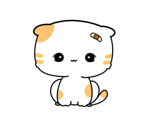 9 super cute simple cat drawing pictures