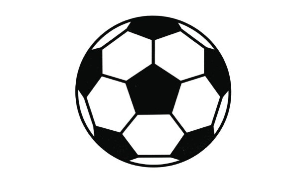 Simple drawing method of football