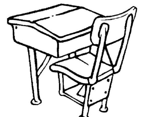 Simple drawing pictures of tables and chairs