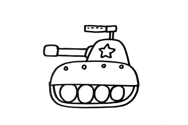 Learn to draw tanks with teacher Quzhou