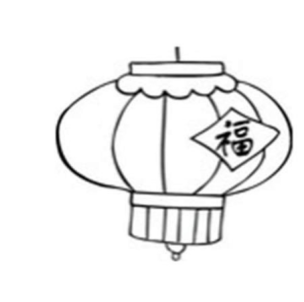 National Day Lanterns Simple Drawings Collection of Simple Drawing Pictures of Lanterns