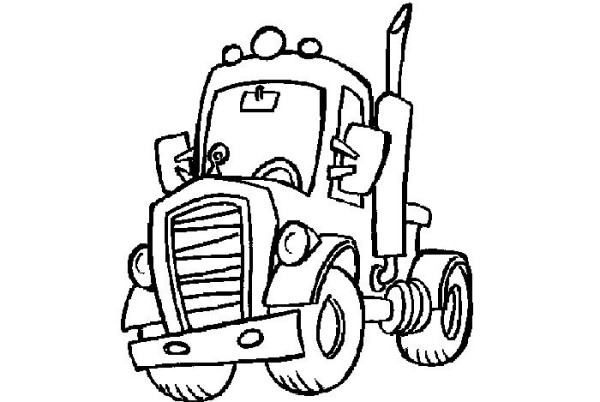 5 simple drawing pictures of tractors