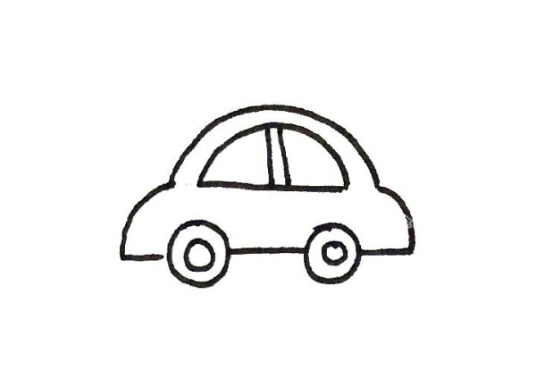 Super simple car sketch