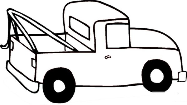 Simple little truck sketch