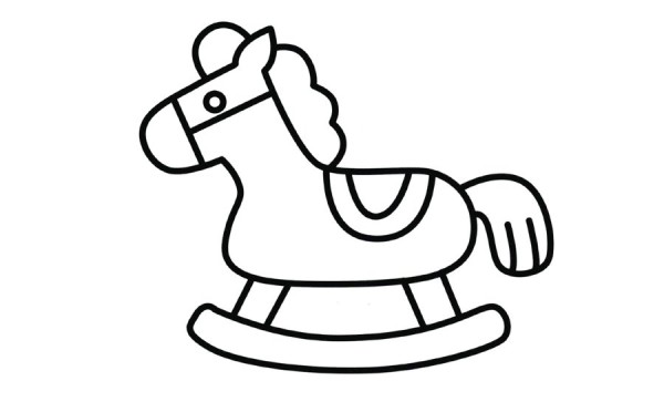 Simple drawing of Trojan horse