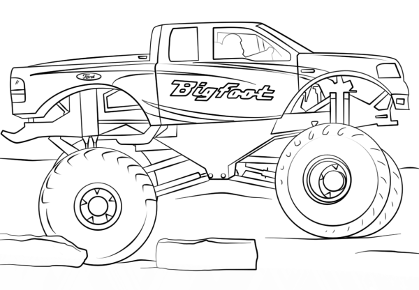 bigfoot monster truck