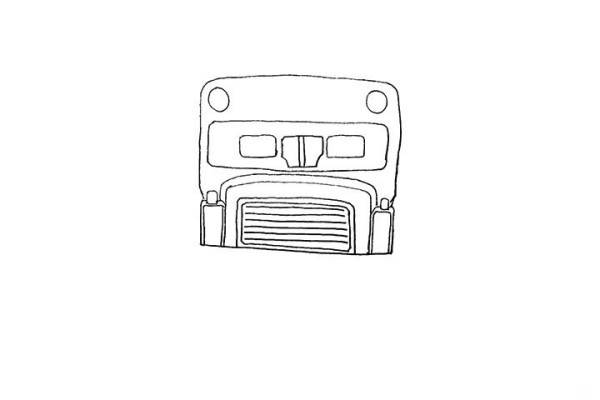 How to draw a school bus