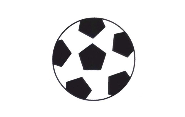 Simple drawing method of football