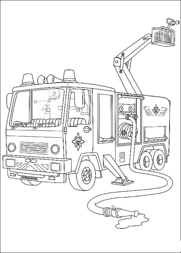 How to Draw a Fire Truck