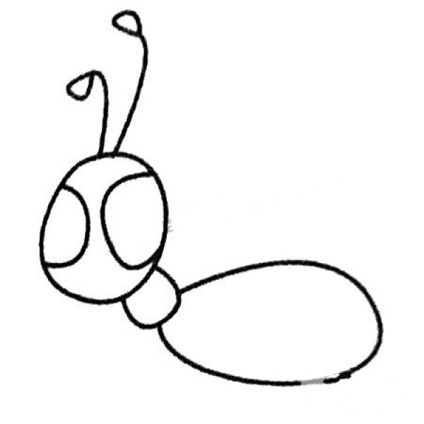 A complete collection of simple ant drawing pictures and drawing steps