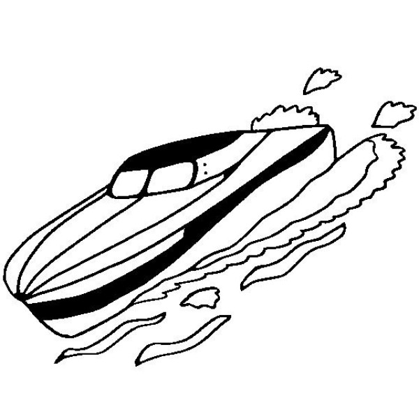 How to draw a speedboat in simple strokes How to draw a speedboat in simple strokes