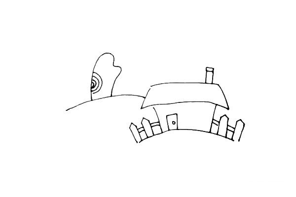 Learn to draw a small house