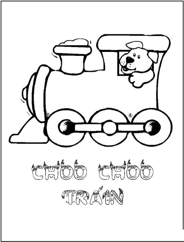 Train pictures Locomotive simple drawing pictures