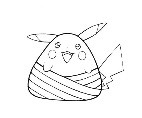 Anime Character Zongzi Series Pikachu Zongzi