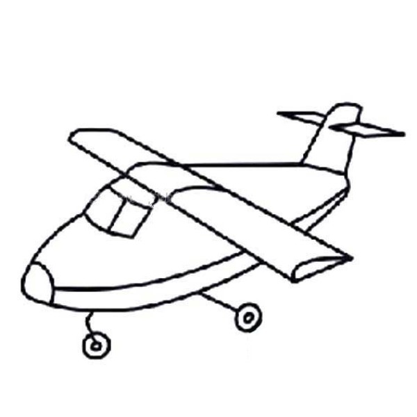 Simple glider drawing