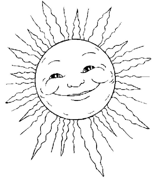 How to draw seven suns in simple strokes