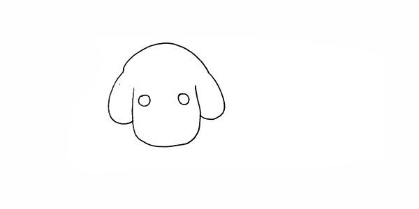 How to draw a cute puppy