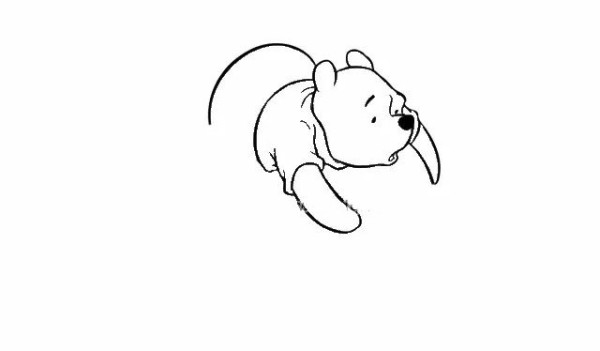 How to draw Winnie the Pooh