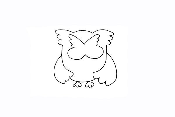 How to draw a cute owl