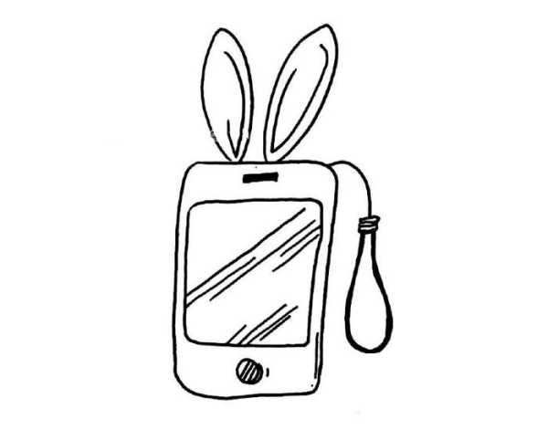 10 Cartoon Mobile Phone Simple Drawing Pictures