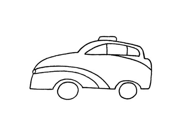 Simple and easy-to-learn car drawings