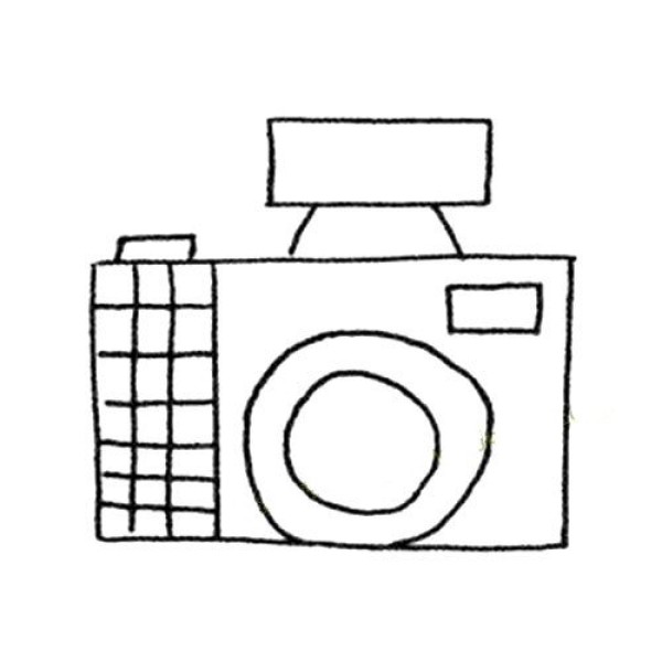 Simple drawing of camera