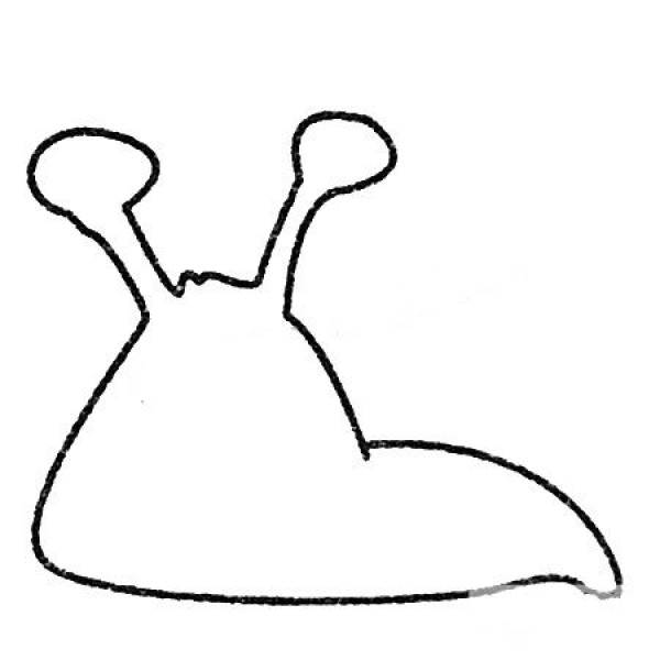 Complete collection of slug simple strokes and drawing steps