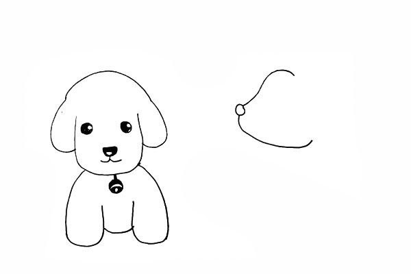 How to draw a cute puppy